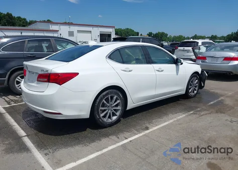 2018 Acura Tlx Tech Pkg z USA, uszkodzony, nr VIN 19UUB1F51JA006813